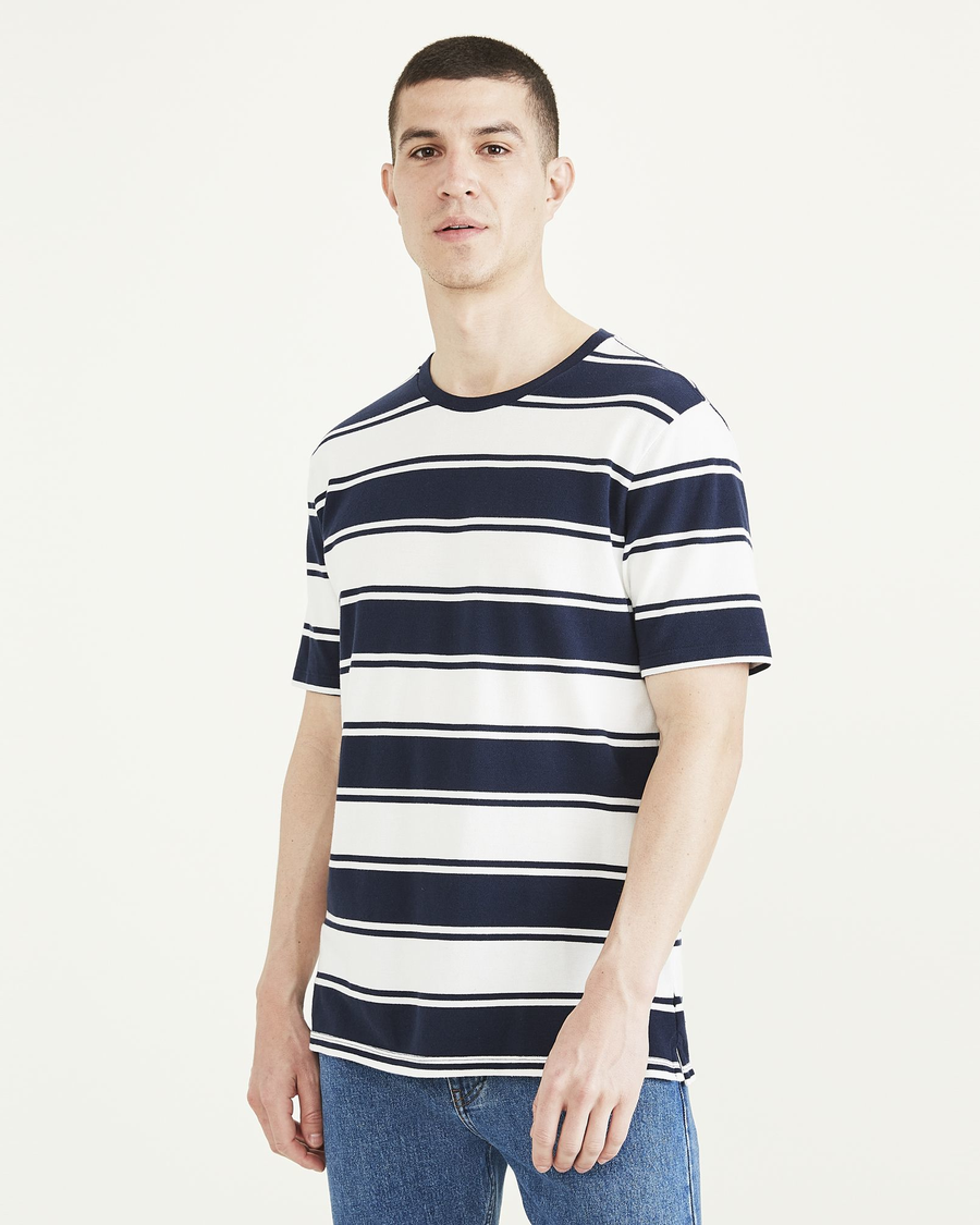 (image for) Elegant Deck Stripe Tee, Regular Fit